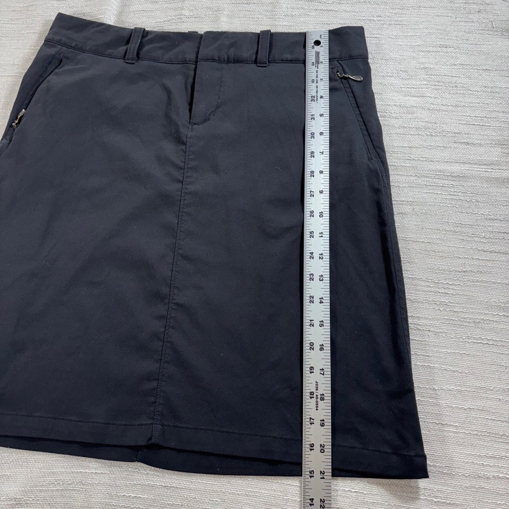 The North Face Womens Skirt Black Size 8 Zip Pockets‎ Utility Style Casual - Picture 4 of 6